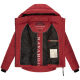 Navahoo Lachperle Damen Winterjacke Dark Red Größe S - Gr. 36