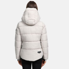Navahoo Lachperle Damen Winterjacke Light Grey Größe XS - Gr. 34
