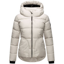 Navahoo Lachperle Damen Winterjacke Light Grey Größe XS - Gr. 34