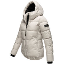 Navahoo Lachperle Damen Winterjacke Light Grey Größe XS - Gr. 34