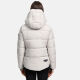 Navahoo Lachperle Damen Winterjacke Light Grey Größe XS - Gr. 34