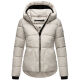 Navahoo Lachperle Damen Winterjacke Light Grey Größe XS - Gr. 34