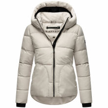 Navahoo Lachperle Damen Winterjacke Light Grey Gr&ouml;&szlig;e M - Gr. 38
