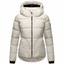 Navahoo Lachperle Damen Winterjacke Light Grey Gr&ouml;&szlig;e L - Gr. 40