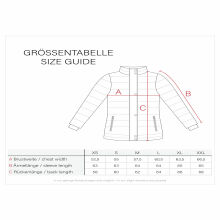 Navahoo Lachperle Damen Winterjacke Light Grey Gr&ouml;&szlig;e L - Gr. 40