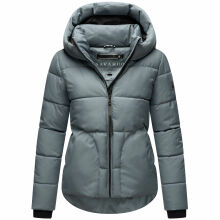 Navahoo Lachperle Damen Winterjacke Light Grey Gr&ouml;&szlig;e XXL - Gr. 44