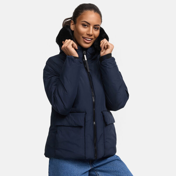 Marikoo Morinaa XVI Damen Winterjacke Navy Größe XS - Gr. 34
