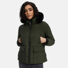 Marikoo Morinaa XVI Damen Winterjacke Dark Olive Größe XS - Gr. 34