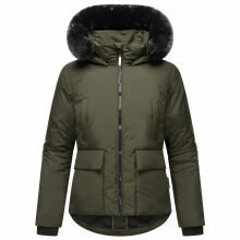 Marikoo Morinaa XVI Damen Winterjacke Dark Olive Größe XS - Gr. 34