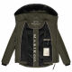 Marikoo Morinaa XVI Damen Winterjacke Dark Olive Größe XS - Gr. 34