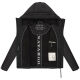 Navahoo Liebesküken XIV Damen Winterjacke Schwarz Größe M - Gr. 38