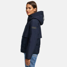Navahoo Liebesküken XIV Damen Winterjacke Navy Größe XS - Gr. 34