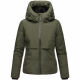 Navahoo Liebesküken XIV Damen Winterjacke Dark Olive Größe XS - Gr. 34