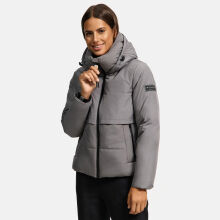 Navahoo Liebesküken XIV Damen Winterjacke Grey Größe XS - Gr. 34