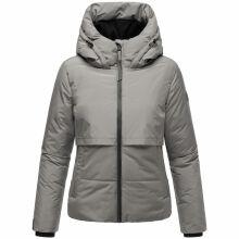 Navahoo Liebesküken XIV Damen Winterjacke Grey Größe XS - Gr. 34