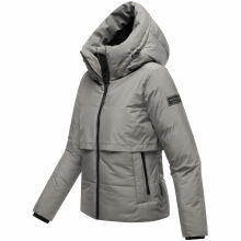 Navahoo Liebesküken XIV Damen Winterjacke Grey Größe XS - Gr. 34