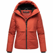 Navahoo Liebesküken XIV Damen Winterjacke Terracotta Größe XS - Gr. 34