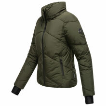 Marikoo Simaraa XVI Damen Winterjacke Dark Olive Größe XS - Gr. 34