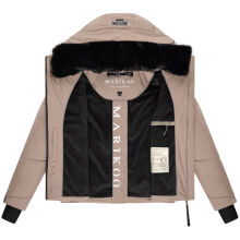 Marikoo Simaraa XVI Damen Winterjacke Taupe Grey Größe XS - Gr. 34