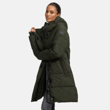Marikoo Kaituu XVI Damen Winterjacke Dark Olive Größe XL - Gr. 42