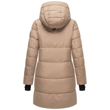 Marikoo Kaituu XVI Damen Winterjacke Taupe Grey Größe XS - Gr. 34