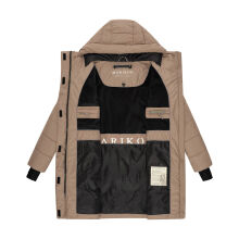 Marikoo Kaituu XVI Damen Winterjacke Taupe Grey Größe XS - Gr. 34