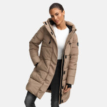 Marikoo Kaituu XVI Damen Winterjacke Taupe Grey Größe L - Gr. 40