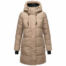 Marikoo Kaituu XVI Damen Winterjacke Taupe Grey Größe L - Gr. 40