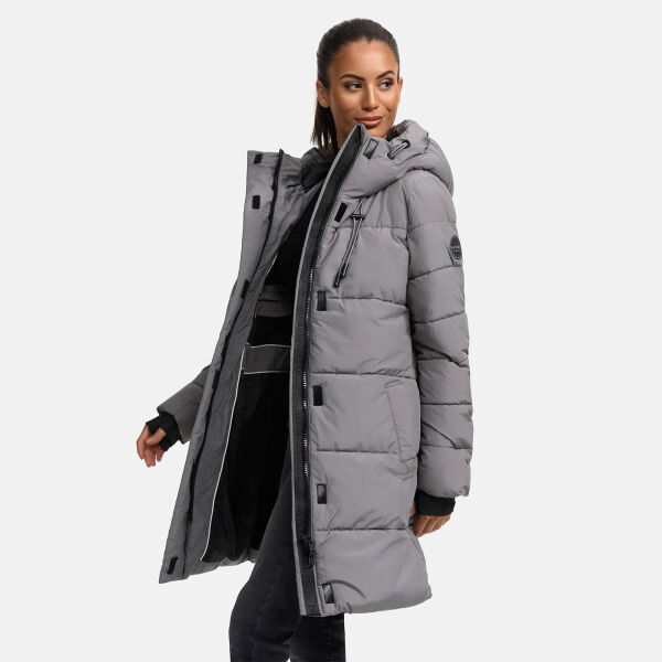 Marikoo Kaituu XVI Damen Winterjacke Grey Größe S - Gr. 36