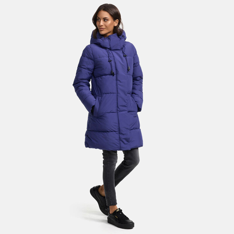 Marikoo Kaituu Damen Winter Steppjacke Blue Violet