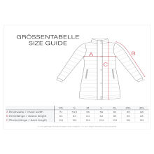 Navahoo Schmatzibaer XIV Damen Winterjacke Schwarz Größe XXXL - Gr. 46
