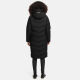 Navahoo Schmatzibaer XIV Damen Winterjacke Schwarz Größe XXXL - Gr. 46
