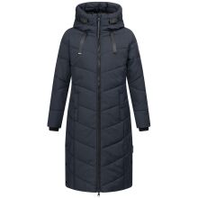 Navahoo Schmatzibaer XIV Damen Winterjacke Navy Größe XS - Gr. 34