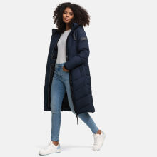 Navahoo Schmatzibaer XIV Damen Winterjacke Navy Größe M - Gr. 38