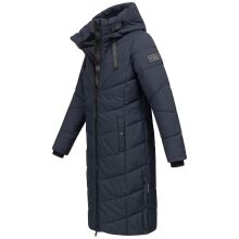 Navahoo Schmatzibaer XIV Damen Winterjacke Navy Größe M - Gr. 38