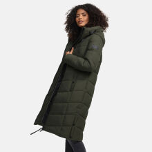 Navahoo Schmatzibaer XIV Damen Winterjacke Olive Größe L - Gr. 40