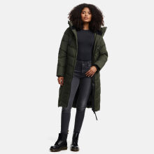 Navahoo Schmatzibaer XIV Damen Winterjacke Olive Größe L - Gr. 40