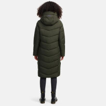 Navahoo Schmatzibaer XIV Damen Winterjacke Olive Größe L - Gr. 40