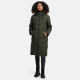 Navahoo Schmatzibaer XIV Damen Winterjacke Olive Größe L - Gr. 40