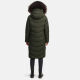 Navahoo Schmatzibaer XIV Damen Winterjacke Olive Größe L - Gr. 40