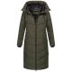 Navahoo Schmatzibaer XIV Damen Winterjacke Olive Größe XL - Gr. 42