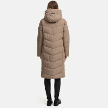 Navahoo Schmatzibaer XIV Damen Winterjacke Taupe Grey Größe XXXL - Gr. 46