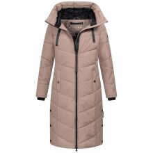 Navahoo Schmatzibaer XIV Damen Winterjacke Taupe Grey Größe XXXL - Gr. 46