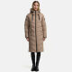 Navahoo Schmatzibaer XIV Damen Winterjacke Taupe Grey Größe XXXL - Gr. 46