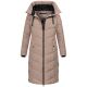 Navahoo Schmatzibaer XIV Damen Winterjacke Taupe Grey Größe XXXL - Gr. 46