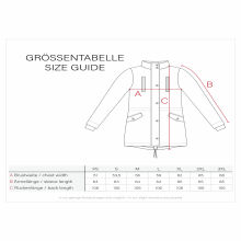 Navahoo Blitzliebe XIV Damen Winterjacke Schwarz Größe L - Gr. 40