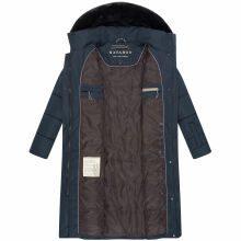 Navahoo Blitzliebe XIV Damen Winterjacke Navy Größe S - Gr. 36
