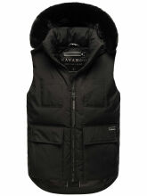Navahoo Zimthaeschen Damen Winterweste Schwarz-Größe XL - Gr. 42