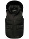 Navahoo Zimthaeschen Damen Winterweste Schwarz-Größe XL - Gr. 42