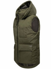 Navahoo Zimthaeschen Damen Winterweste Dark Olive-Gr&ouml;&szlig;e XL - Gr. 42